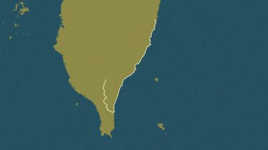 Taitung, Tayvan, çıkarıldı. Desen