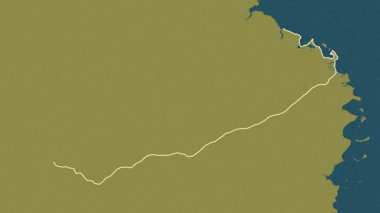 Mtwara, Tanzanya, çıkarıldı. Desen