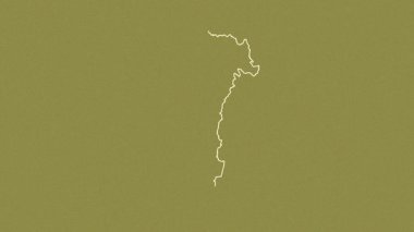 Phetchabun, Tayland, çıkarıldı. Desen