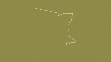 Savanes, Togo, çıkarıldı. Desen