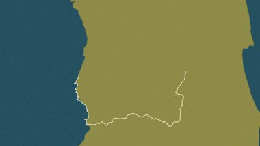 Couva-Tabaquite-Talparo, Trinidad ve Tobago, çıkarıldı. Desen