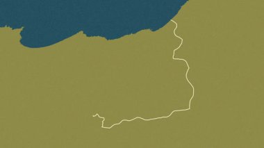 Jendouba, Tunus, çıkarıldı. Desen