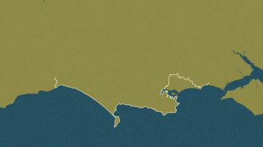 Dorset, İngiltere - Büyük Britanya, çıkarıldı. Desen
