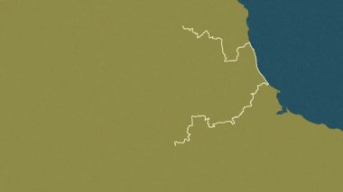 Durham, İngiltere - Büyük Britanya, çıkarıldı. Desen