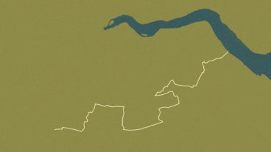 Kuzey Lincoln, İngiltere - Büyük Britanya, çıkarıldı. Desen