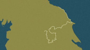 Kuzey Yorkshire, İngiltere - Büyük Britanya, çıkarıldı. Desen
