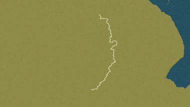 Nottinghamshire, İngiltere - Büyük Britanya, çıkarıldı. Desen