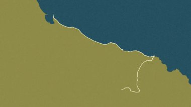 Redcar ve Cleveland, İngiltere - Büyük Britanya, çıkarıldı. Desen