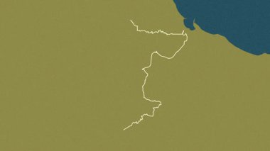 Stockton-on-Tees, İngiltere - Büyük Britanya, çıkarıldı. Desen