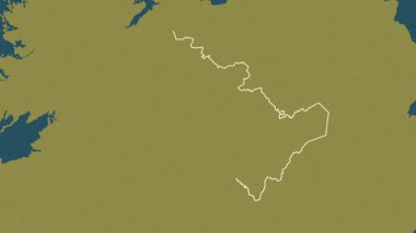 Tyrone, Kuzey İrlanda, çıkarıldı. Desen