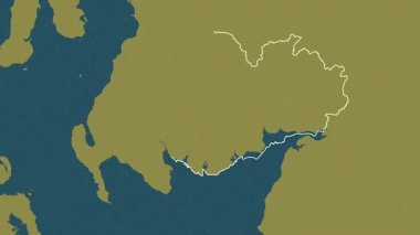 Dumfries ve Galloway, İskoçya - Büyük Britanya, çıkarıldı. Desen