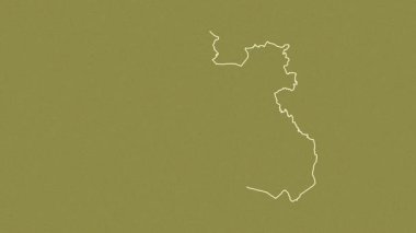 Doğu Renfrewshire, İskoçya - Büyük Britanya, çıkarıldı. Desen