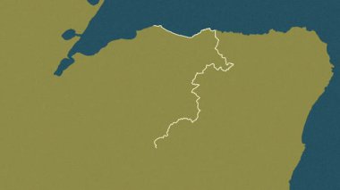 Moray, İskoçya - Büyük Britanya, çıkarıldı. Desen