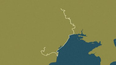 Odessa, Ukrayna, çıkarıldı. Desen