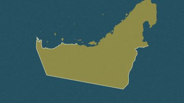 Abu Dabi, Birleşik Arap Emirlikleri, çıkarıldı. Desen