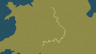 Batı Midlands, Birleşik Krallık, çıkarıldı. Desen