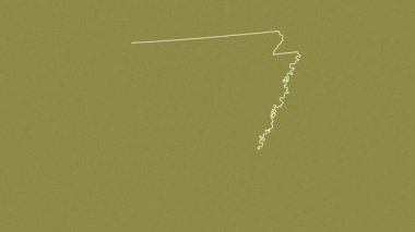 Arkansas, Birleşik Devletler, çıkarıldı. Desen