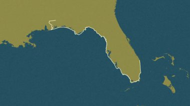 Florida, Birleşik Devletler, çıkarıldı. Desen
