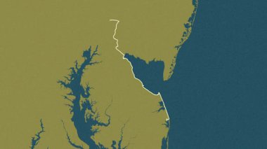 Delaware, Birleşik Devletler, çıkarıldı. Desen