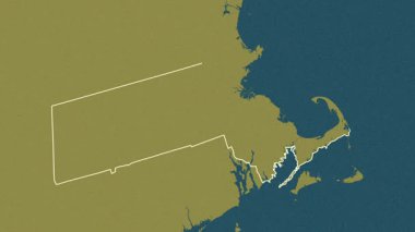 Massachusetts, Birleşik Devletler, çıkarıldı. Desen