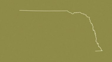 Nebraska, Birleşik Devletler, çıkarıldı. Desen