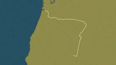 Oregon, Birleşik Devletler, çıkarıldı. Desen