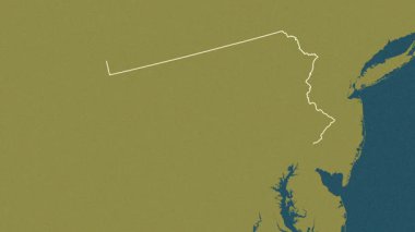 Pennsylvania, Birleşik Devletler, çıkarıldı. Desen