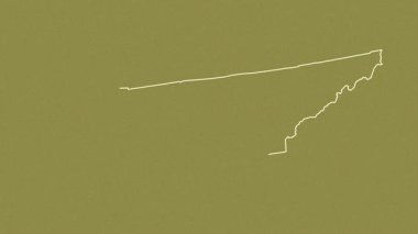 Tennessee, Birleşik Devletler, çıkarıldı. Desen