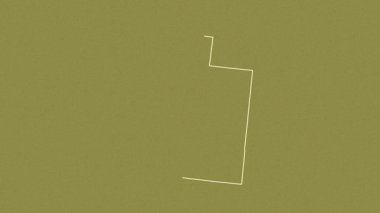 Utah, Birleşik Devletler, çıkarıldı. Desen