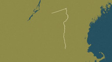 Vermont, Birleşik Devletler, çıkarıldı. Desen