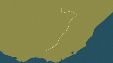 Lavalleja, Uruguay, çıkarıldı. Desen