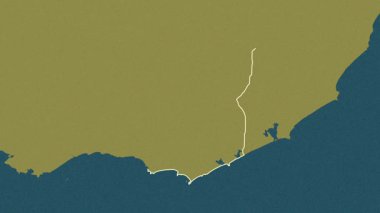 Maldonado, Uruguay, çıkarıldı. Desen