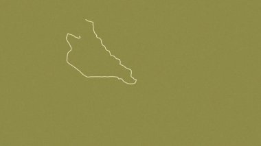 Khorezm, Özbekistan, çıkarıldı. Desen