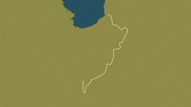 Merida, Venezuela, çıkarıldı. Desen