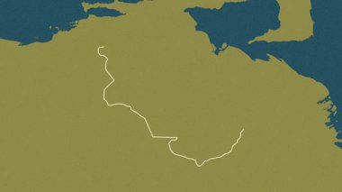 Monagas, Venezuela, çıkarıldı. Desen