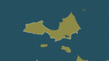 Nueva Esparta, Venezuela, çıkarılmış. Desen