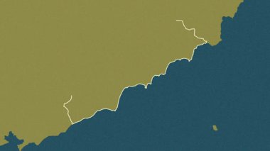 Binh Thuan, Vietnam, çıkarıldı. Desen