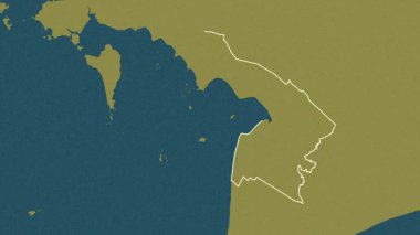 Kien Giang, Vietnam, çıkarıldı. Desen