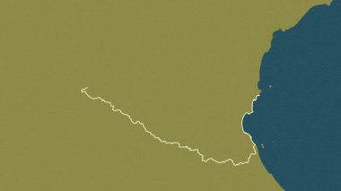 Nghe An, Vietnam, çıkarıldı. Desen