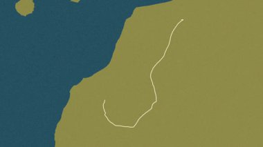 Laayoune, Batı Sahra, çıkarıldı. Desen