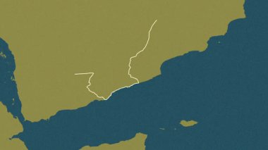 Hadramawt, Yemen, çıkarıldı. Desen