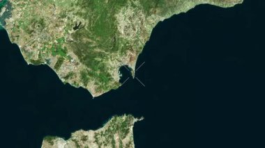 Birleşik Krallık yakın çekim uydusu. Önizleme.