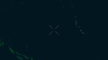 Nauru yakın çekim - uydu. Parıltı.