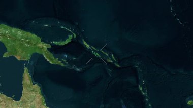 Yeni Gürcistan, Solomon Adaları - uydu.