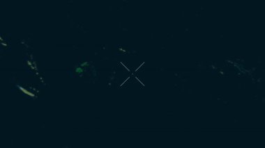 Yakın çekime geç - uydu. Parıltı.