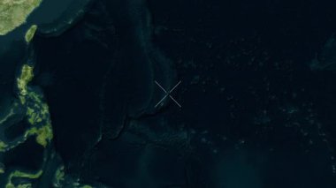 Saipan - Kuzey Mariana Adaları - Uydu.