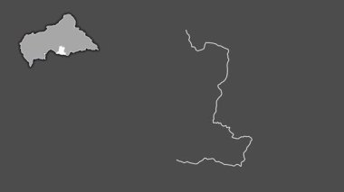 Basse-Kotto - Orta Afrika Cumhuriyeti ili, dışlanmış ve izole edilmiş.