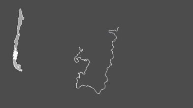 Aisen del General Carlos Ibanez del Campo - Şili bölgesi, sürüldü ve