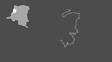 Eşitlikçi - Demokratik Kongo Cumhuriyeti ili, dışlanmış ve izole edilmiş.