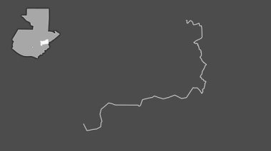 Zacapa, Guatemala, soyutlanmış ve soyutlanmış. Gri Tonlama